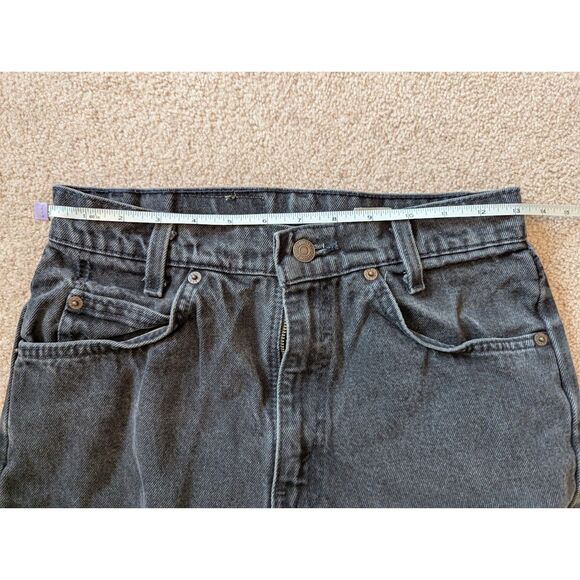 Vintage Orange Tag Levi's Style 560 Loose Fit W28 L28 Made in USA 90's - Picture 8 of 10